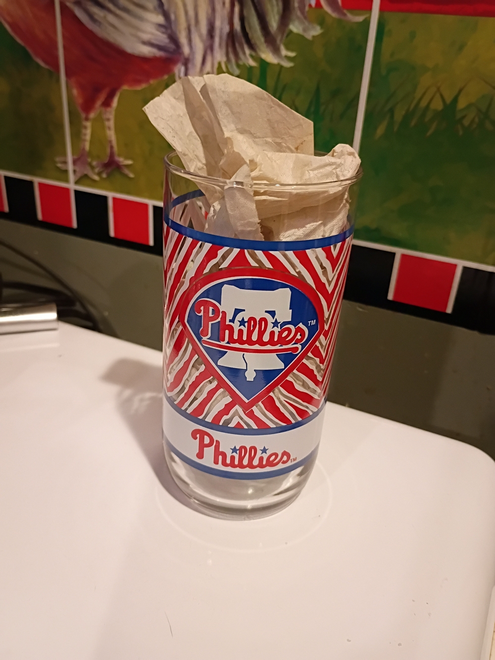 Philadelphia Phillies Drinking Glass